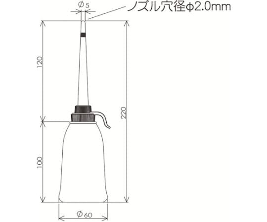 ジェットオイラーベビー型小レッド　302R 1個