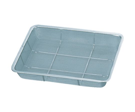 Stainless steel shallow mesh tray, 12 pieces, 325 x 260 x 43, SAA-12, 1 piece