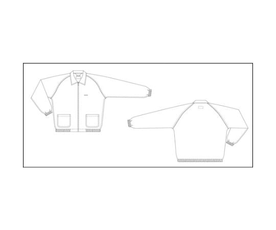 재킷(옷깃 첨부)-흰색-LL BSC-41001-W-LL 1벌
