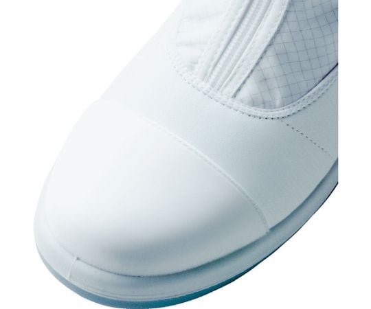 トウガード付　先芯入りクリーン静電靴　ハーフフード　26.5CM　SCR1200FCAP-HH-26.5 1足