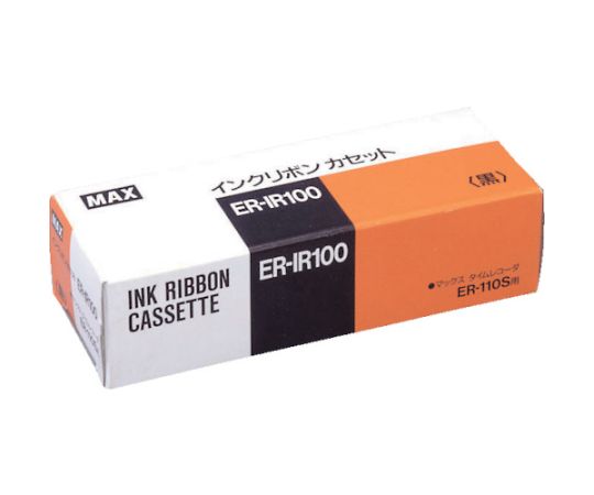 タイムレコーダ用インクリボン　黒　ER-IR100 1個