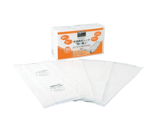 Water and oil absorbing sheet Sumimajin 30 sheets TSM-3075 1 pack (30 sheets)
