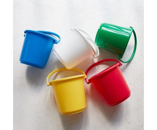 PP Color Bucket 10L White TPPB-10-W 1 piece