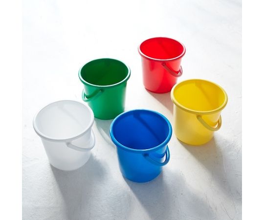 PP Color Bucket 10L White TPPB-10-W 1 piece