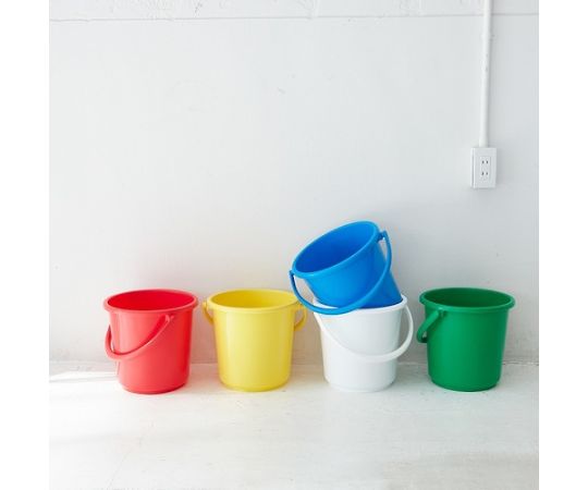PP Color Bucket 10L Yellow TPPB-10-Y 1pc