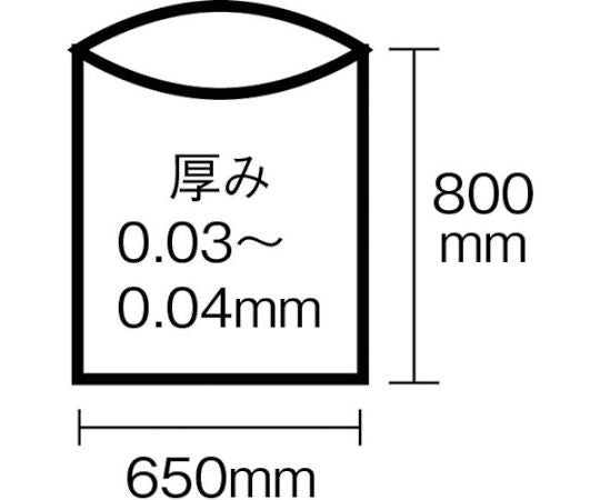N-43N 시리즈 45L 투명 10장 N-43-CL 1봉(10장입)