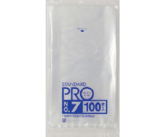 Standard Poly Bag No. 7 (0.03 mm) 1 bag (100 pieces) L07 1 bag (100 pieces)