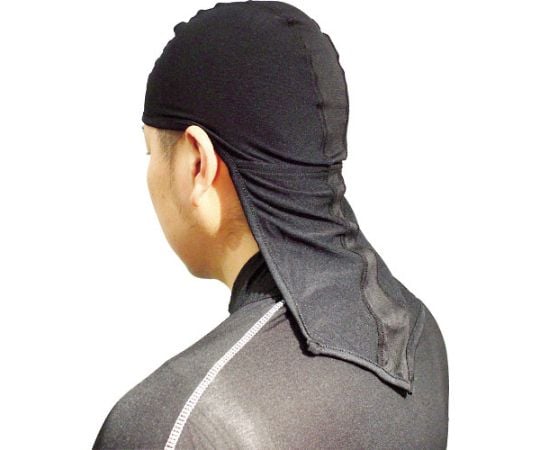 Cooling and Deodorizing Power Stretch Cover Head Cap Black JW-613-BK 1 pc