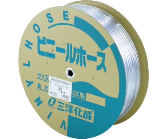 Transparent hose 7x9 100m drum roll TM-79D100T 1 roll