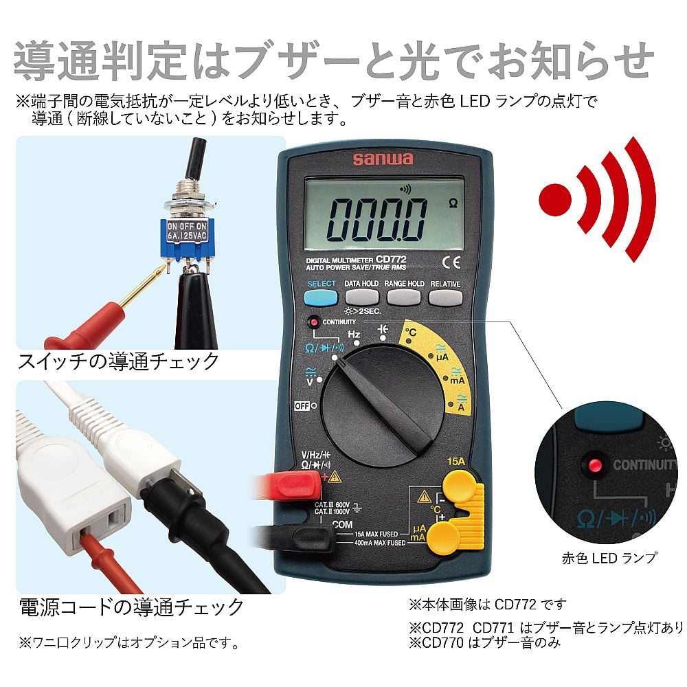 デジタルマルチメーター　新スタンダード　CD771 1個