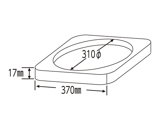 전도 방지 완화(컬러 콘 스탠드용) RC-A 116100 1개