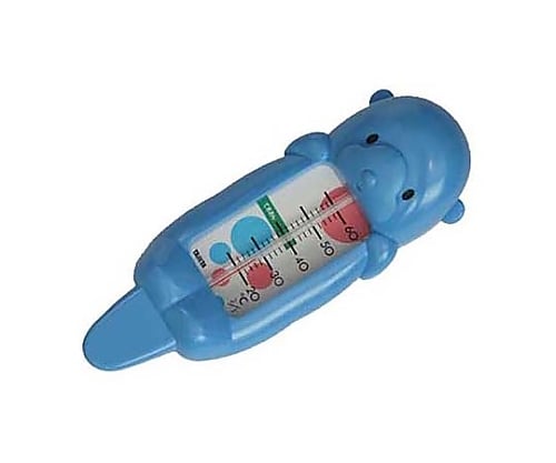 湯温計 ラッコちゃん ブルー　5417 1個