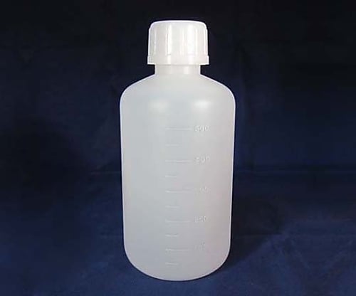 ＰＥ細口瓶　５００ｍｌ　M1-001-05 1本