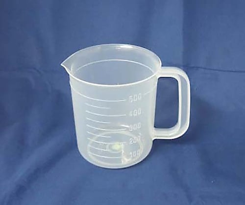 PP beaker with handle 500mL (Ralic) M4-450-01 1 piece