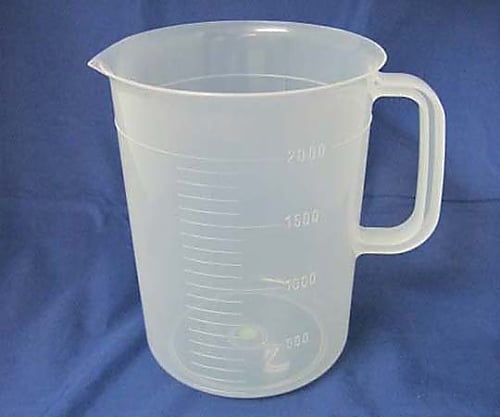 PP beaker with handle 2000mL (Ralic) M4-450-03 1 piece