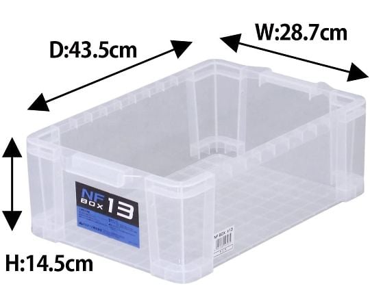 NFボックス #13 クリア　444008 1個