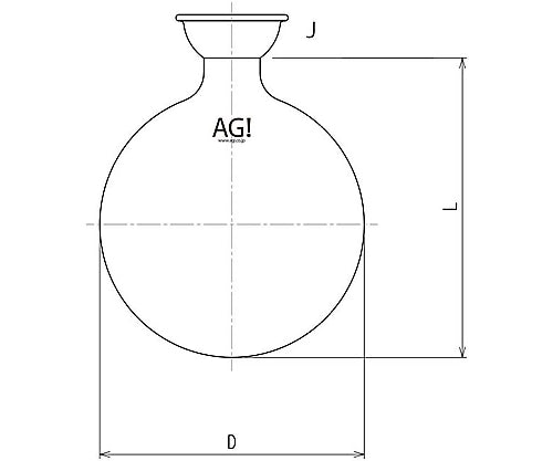 ロータリー受フラスコ　1000mL　3218-1000-G 1個