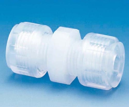 PFA straight union SFU-6P F-2200-001 1 piece