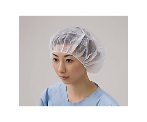 Nurse cap, white (1000 pieces) ANC-W 1 case (100 pieces x 10 boxes)