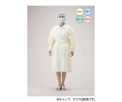 アイソレーションガウン　AISG-RY（100枚入）　AISG-RY 1ケース(50枚×2箱入)