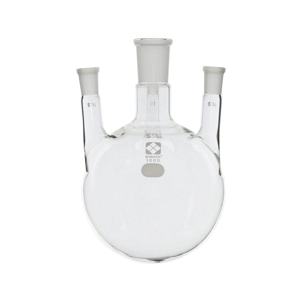 共通摺合四口丸底フラスコ　1L　005340-291 1個