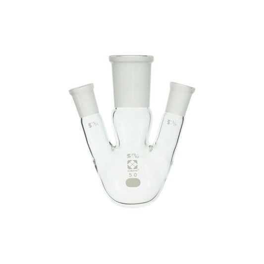 共通摺合三口丸底フラスコ　50mL　005360-1550 1個