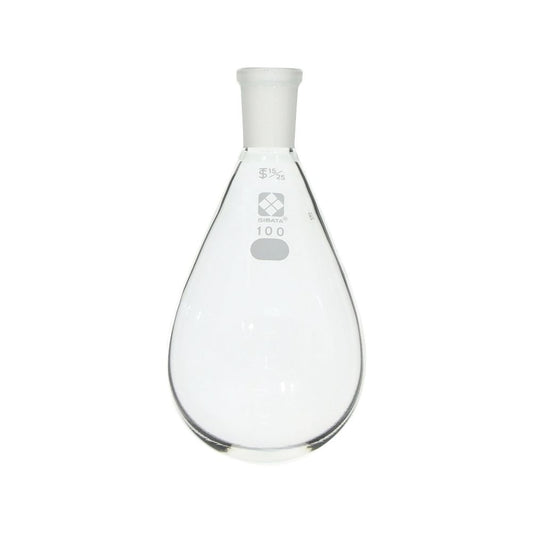 共通摺合なす形フラスコ　100mL　005370-15100 1個