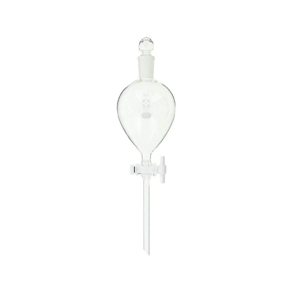 분액 깔때기 PTFE 콕 부착 500mL 014250-500 1개