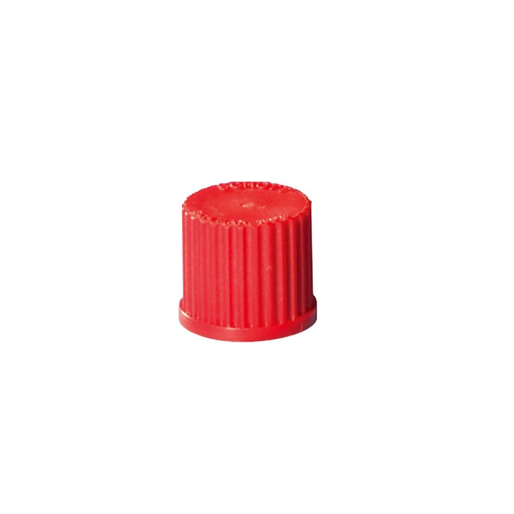 Red cap for screw-top bottles 2.3 port cap GL-14 1 pack (5 pieces) 017270-13A 1 pack (5 pieces)