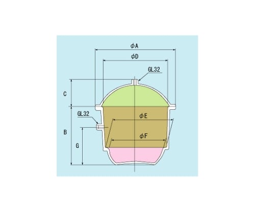 デシケーター　横口コック付　DURAN　300mm　017450-300 1個