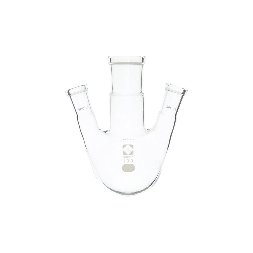 SPC Three-neck Round Bottom Flask 100mL 030170-15100 1pc