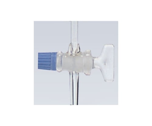 ビュレット　スーパーグレード　茶褐色　ガラスコック付　25mL　021120-25 1個