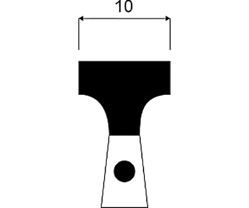 カーボンファイバーピンセット　ID-251 1本