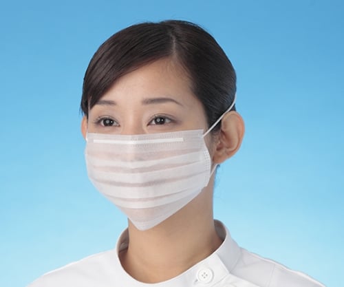 Fit mask (non-woven 2-ply head-hanging type) 1 case (50 pieces x 60 boxes) FG-185Ω 1 case (50 pieces x 60 boxes)