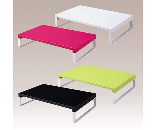 机上台＜幅390mm・ロータイプ＞ 0白　A7330-0 1個