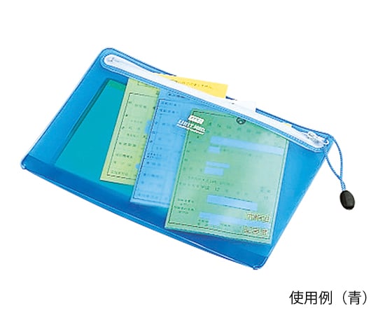 保険証ポーチ 青 HM521　HM521-ｱｵ 1枚