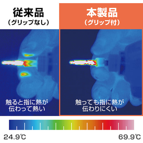 アネックス　グリップ付下穴錐ショート　３本組　３．５ｍｍ　AGKS3-035　1 Ｓ