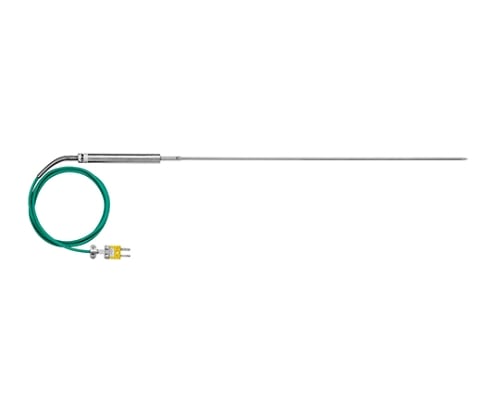 Kタイプ(クロメル・アルメル)熱電対センサー(針状シース形,ステンレスハンドル)　AD-1218-350 1個