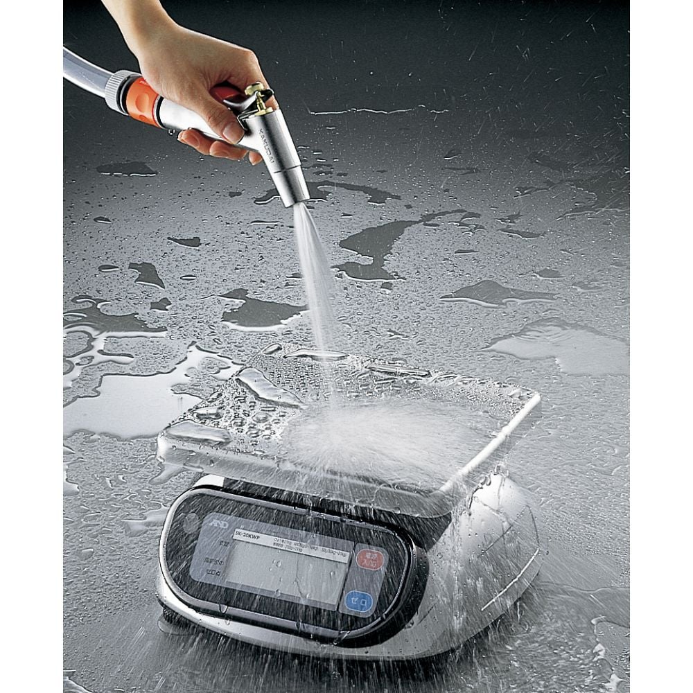 防塵・防水デジタルはかり SL-WPシリーズ  ひょう量:10kg 最小表示:0.005kg  　SL10KWP-JA 1個