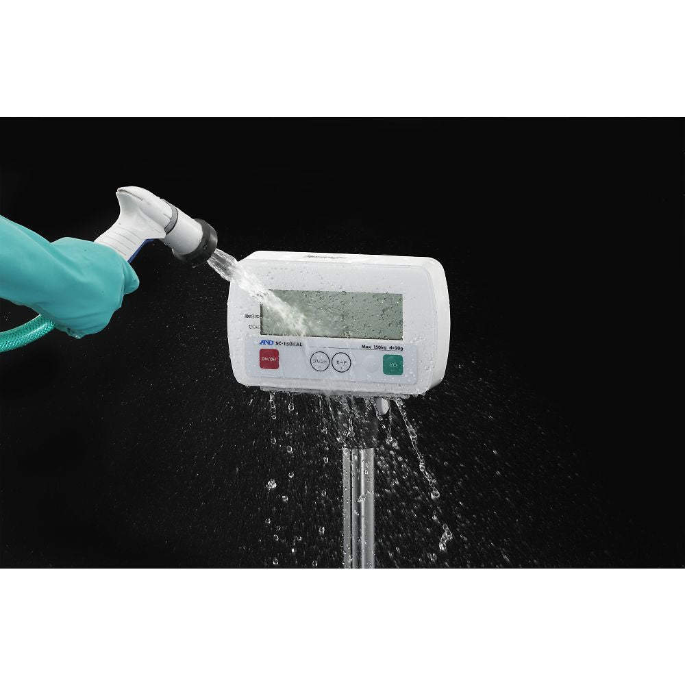 프레임 철제 방진·방수대 저울 SE 시리즈 중량:60kg 최소 표시:10g SE60KAM-JA 1개