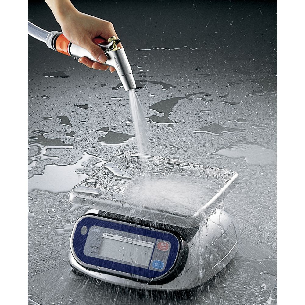 Certified scale Dustproof and waterproof scale SK-iWP series Capacity: 5000g Minimum display: 5g SK-5000iWP 1 unit