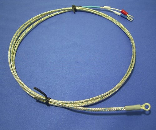 丸端子付K熱電対 M4　TSKMM4 1個