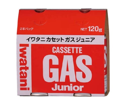 イワタニカセットガスジュニア2P 2セット入　CBJR120P 2セット入