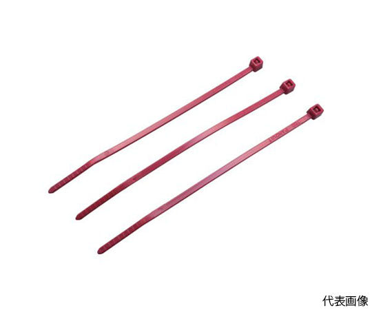 나일론 결속 밴드 4.8×292×1.3 레드 100개입 PLT3S-C2 1봉(100개입)