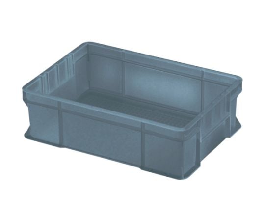 TTC-type container, transparent black, TTC-1-BK, 1 piece