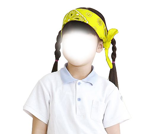 Bandana fluorescent yellow 1758 1 piece