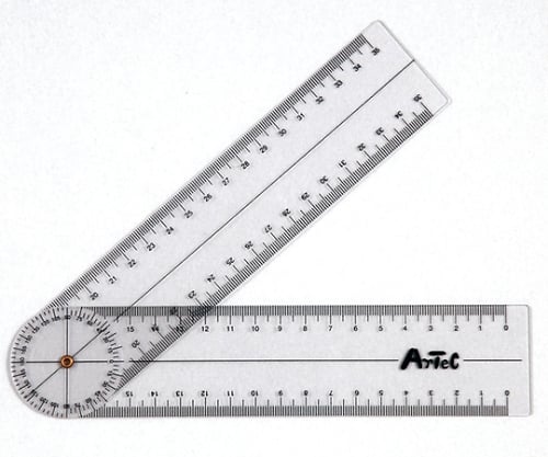 Goniometer (Plastic Angle Meter) 9724 1 box