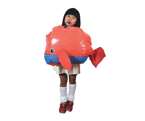 레드 컬러 비닐 봉투(10장 세트) 45530 1상자(10장입)