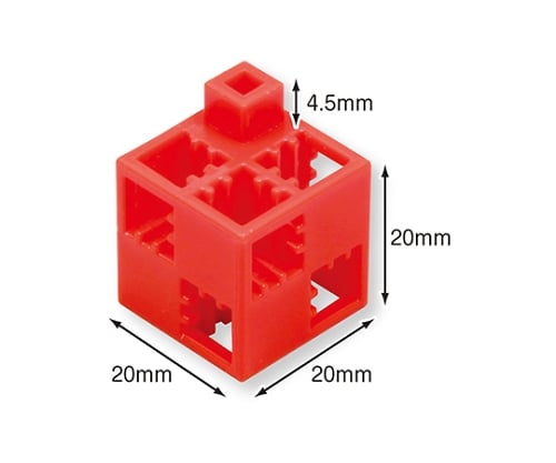 Artec Block Basic Square 100pcs Set Blue 77843 1 Pack (100 Pieces)