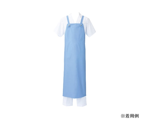 EVAエプロン ブルー　5-482 フリー 1枚